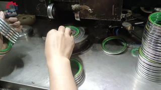 オイルシール加工組み合わせ