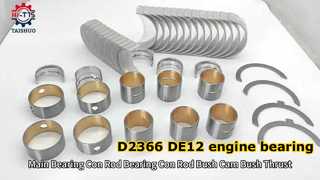 掘削機 D2366 DE12 エンジン ベアリング