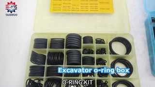 掘削機のOリングボックス