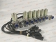 掘削機の油圧ポンプ207-60-71310 PC300-7のための二重壊れ目の掘削機の電磁弁のアッセンブリ