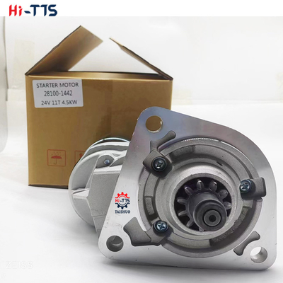 24V 11T 4.5KW H06CT H07C EH700 エンジン スタートモーター 28100-1442