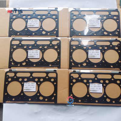 シリンダーヘッドガスケットD1703 メタル 1G750-03312 エンジン部品用 ガスケット シリンダーヘッド