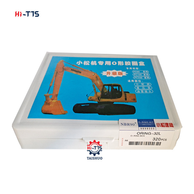 掘削機 PC60 PC100 PC200 NBR90° オーリングキット 320個 オーリングボックス