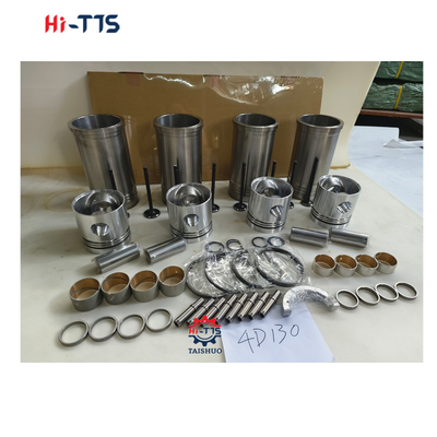 トラクター エグババター エンジン 修理 部品 4D130 シリンダー ラインナー キット 6114-31-2111 ピストン 6114-30-2303 リング