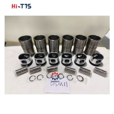 トラクター エグババター エンジン 修理 部品 QSM11 シリンダー ラインナー キット 4952181 ピストン 3803977 リング3803703 ラインナー