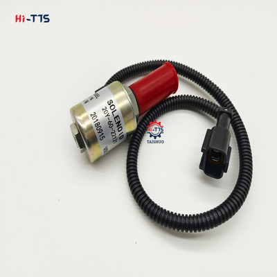 お買い得 掘削機部品 PC200-6 PC220-6 6D95 24V 掘削機電磁弁 20Y-60-22121 オンライン