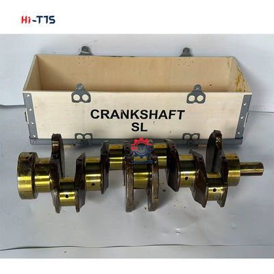 お買い得 Hi-TTS Diesel Engine Alloy Gold Crankshaft for Engineering Machinery Part Numbers SL K3500 K410-11-301A Made Guangdong オンライン