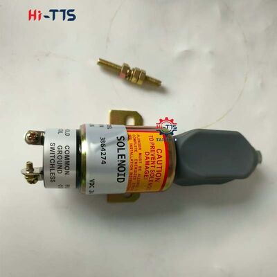Hi-TTS 新 24V 燃料遮断ソレノイドバルブ 3864274 NT855 KTA19 KTA38 K50 ディーゼルエンジン 建設機械用
