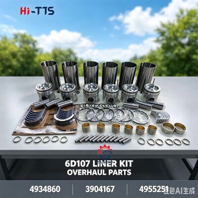 建設機械部品 4934860 4955251 3904167 3802070 4893693 3941476 3940059 4955229 3943450 エグババター用 6D107 ラインカーキット オーバーホール部品